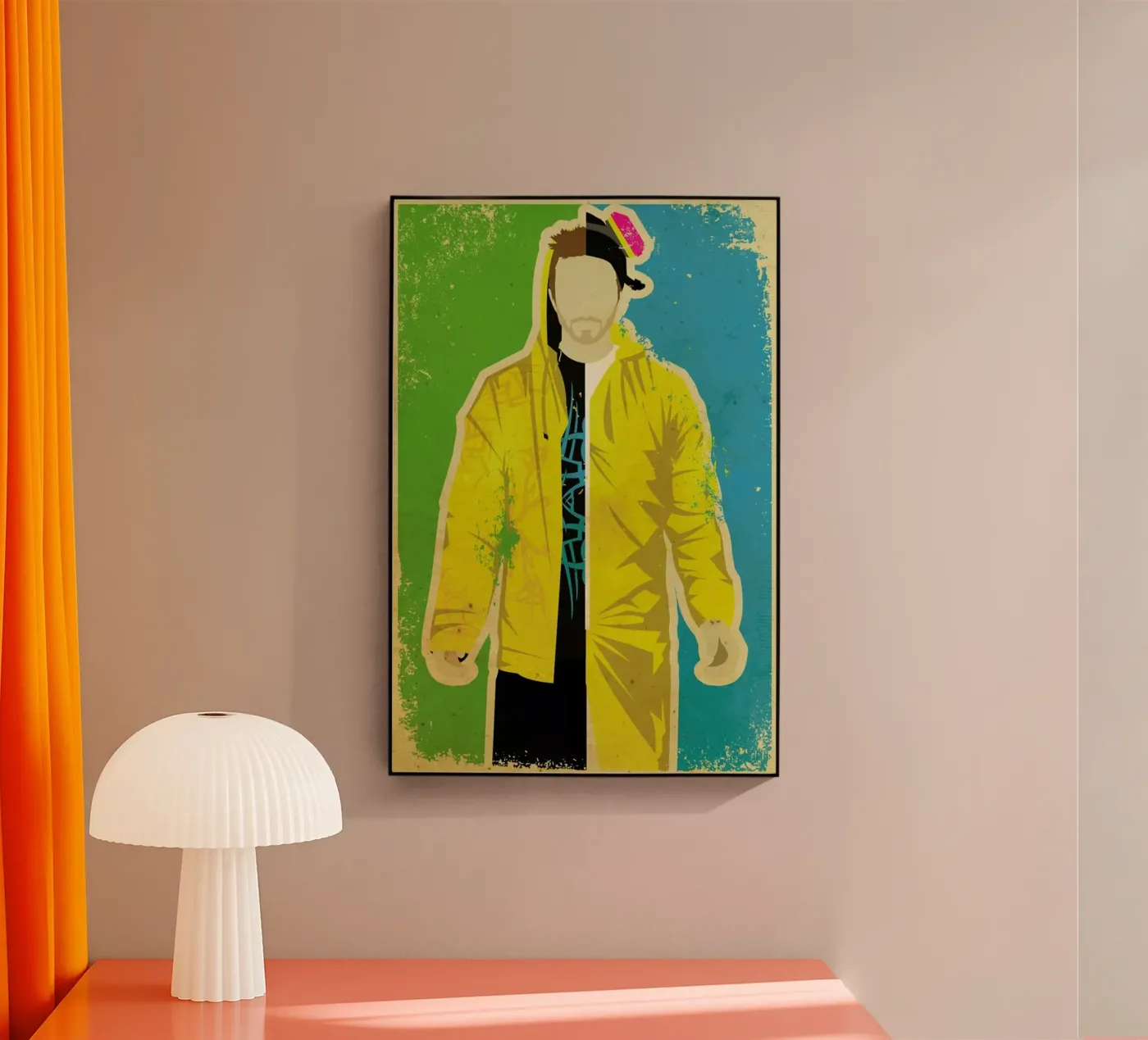 Pinkman acryl van Danny Haas