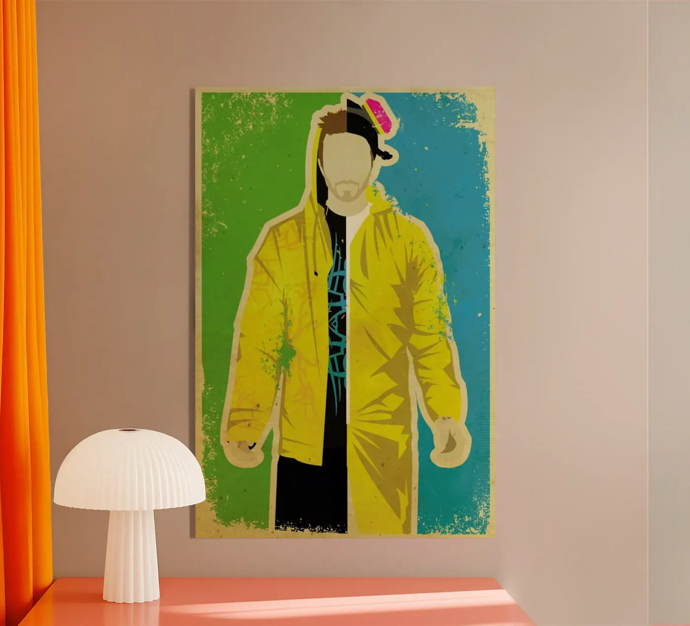 Pinkman acryl van Danny Haas