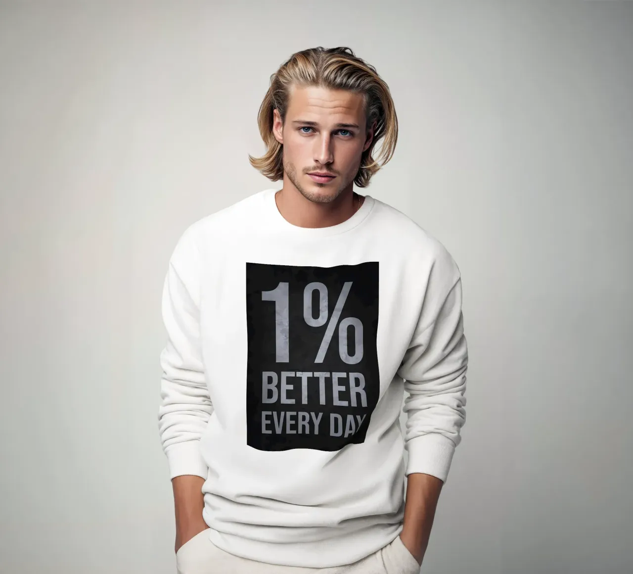 Un uno por ciento mejor sudadera de Delaplane
