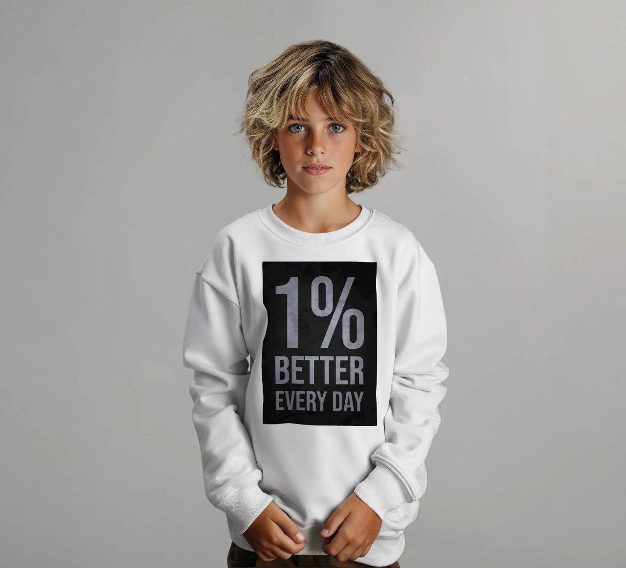 Un uno por ciento mejor sudadera para niño de Delaplane