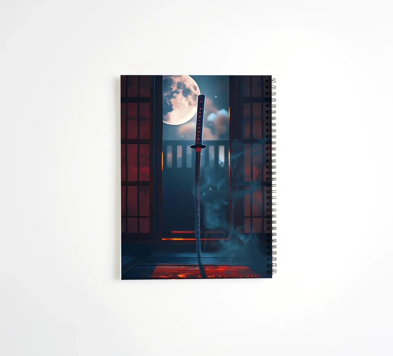 Minimalist Poster 204 spiral notebook by Kadynce