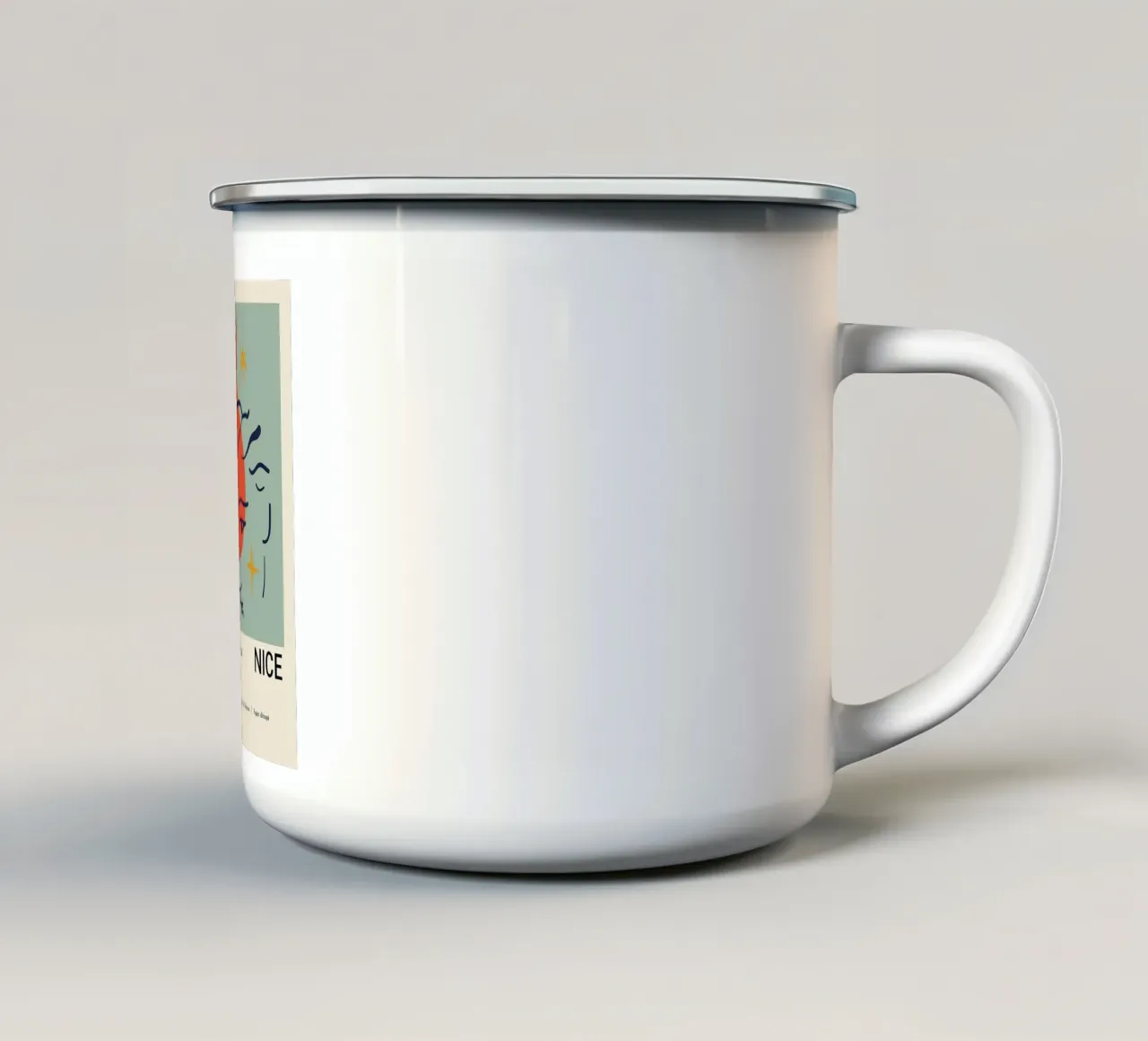 Nizza - Henri Matisse tazza in smalto da Perdana shop