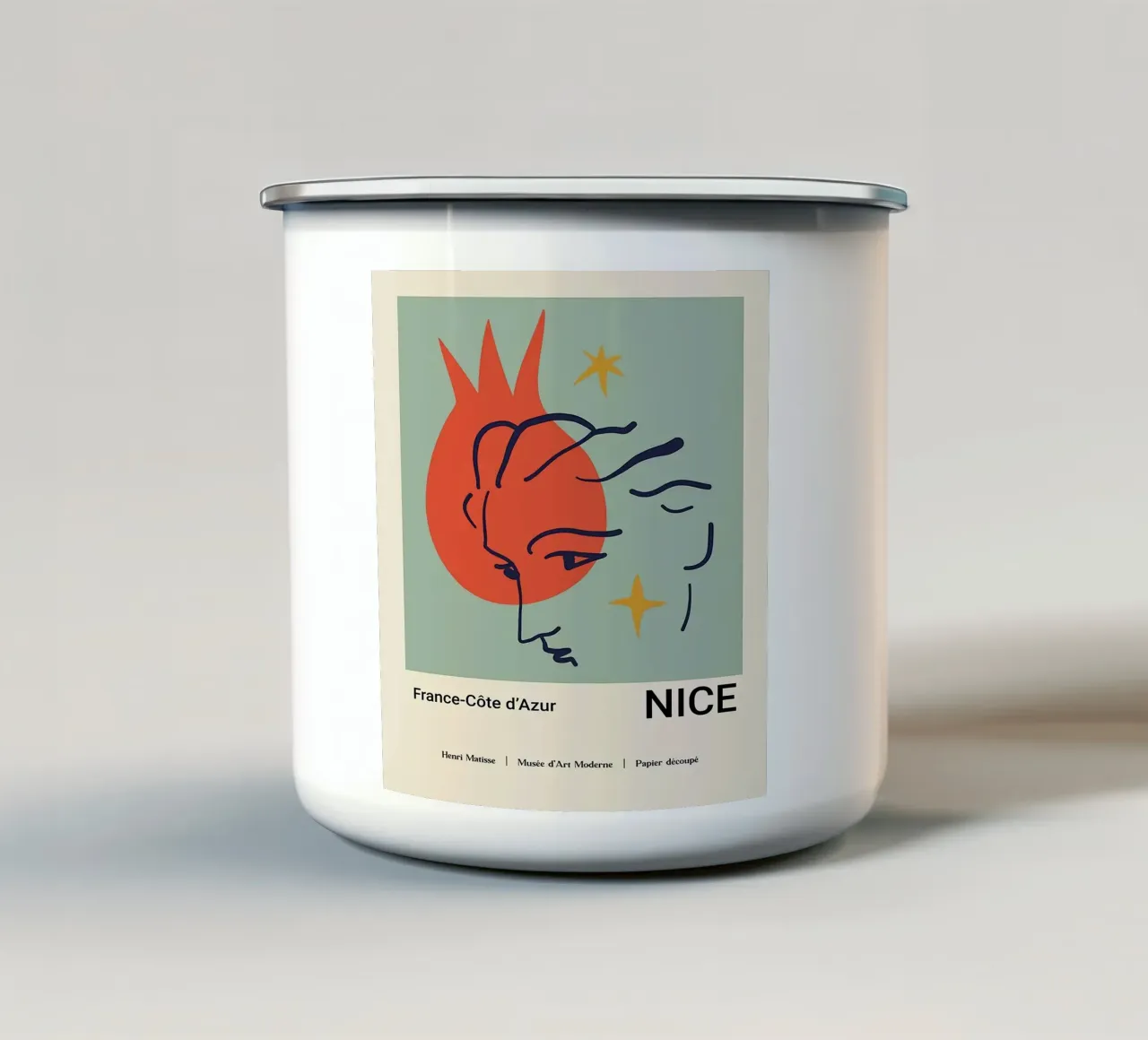 Nizza - Henri Matisse tazza in smalto da Perdana shop