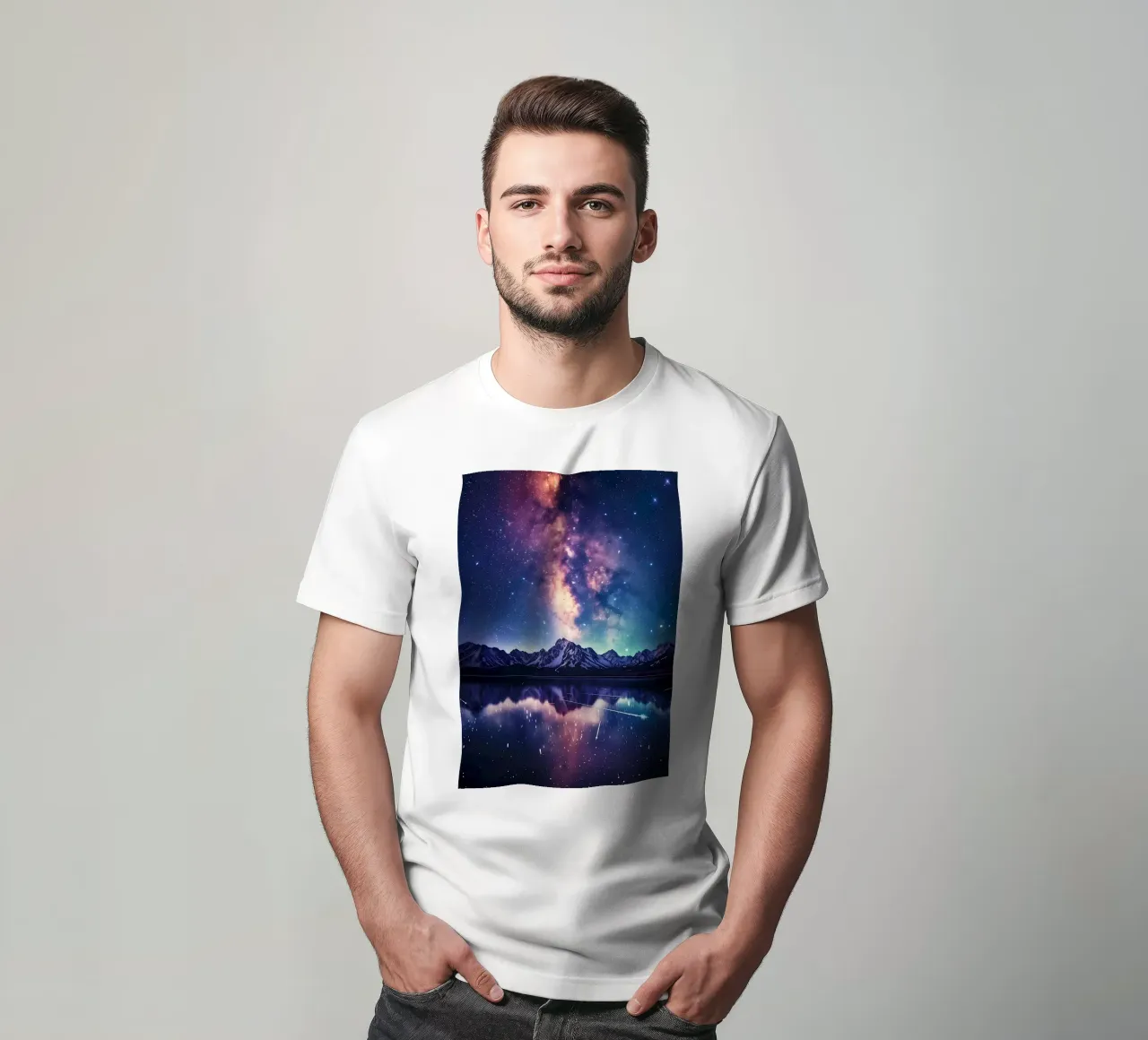 Galassie della Via Lattea t-shirt da Ginnery