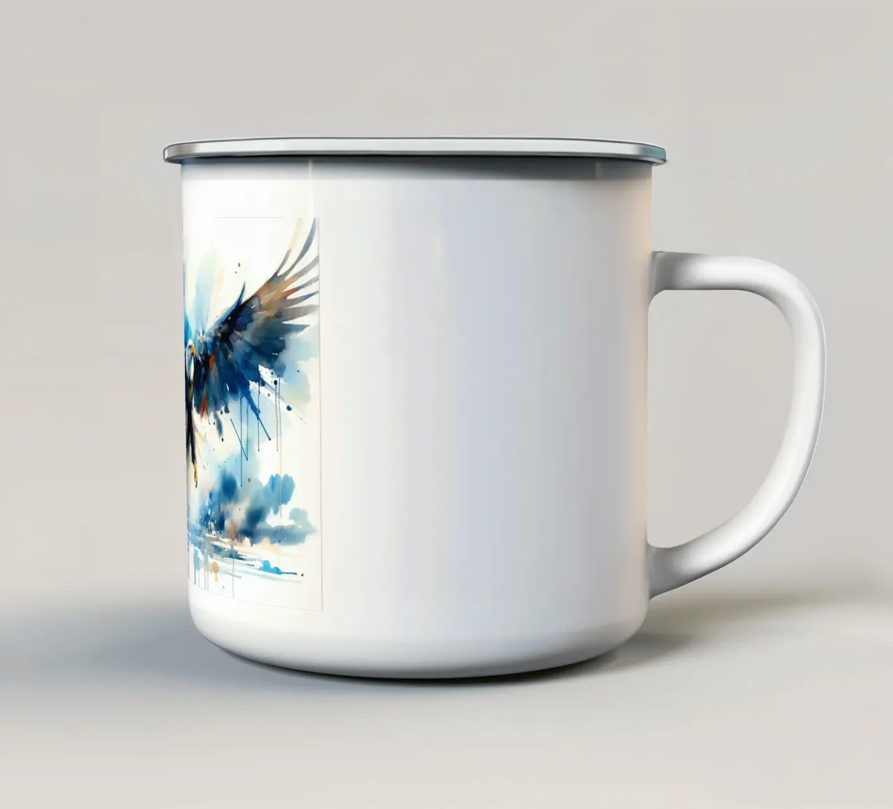 Spirito di libertà tazza in smalto da Chromatic Fusion Studio