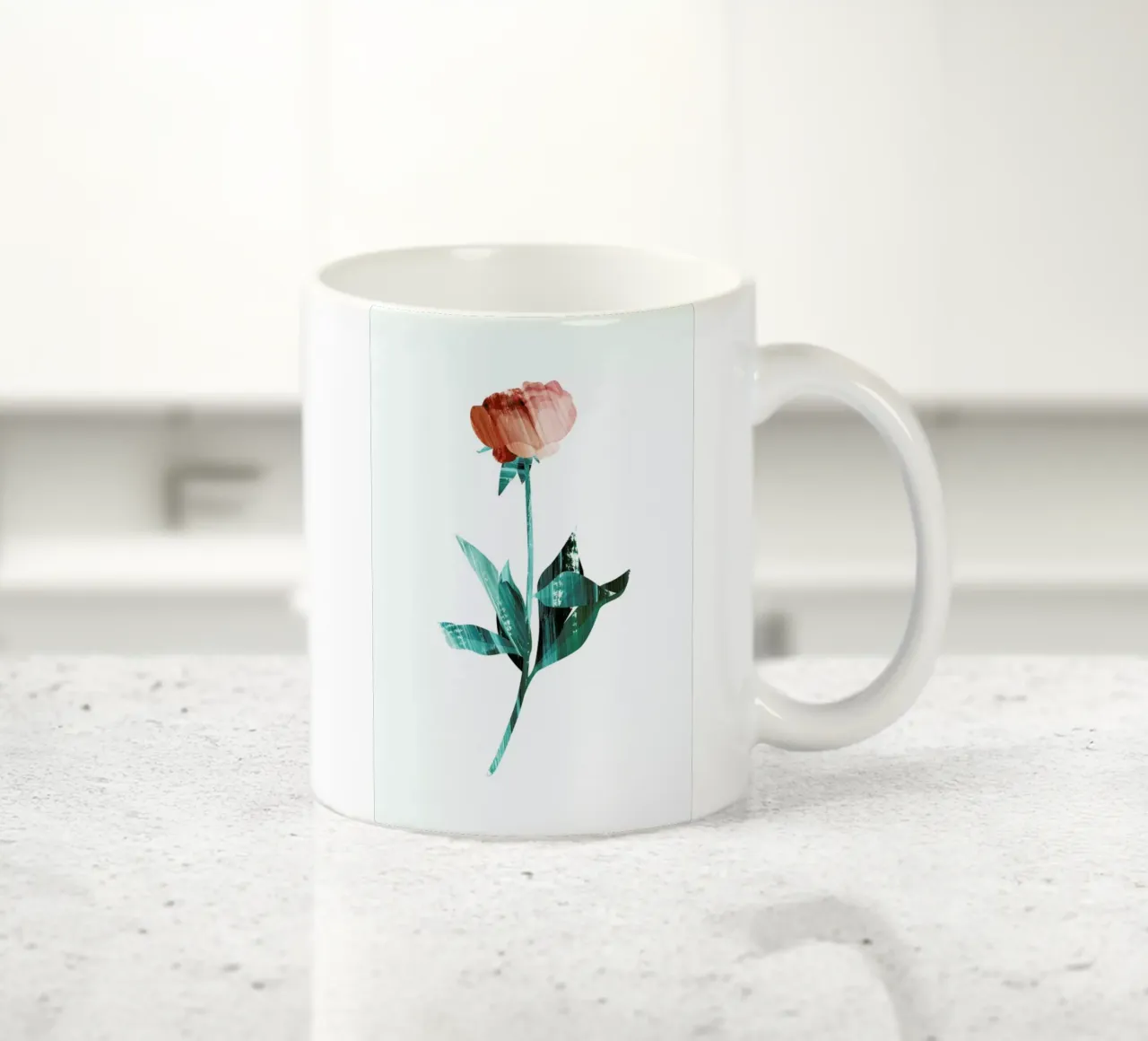 Flower Power tazza in ceramica da Goed Blauw