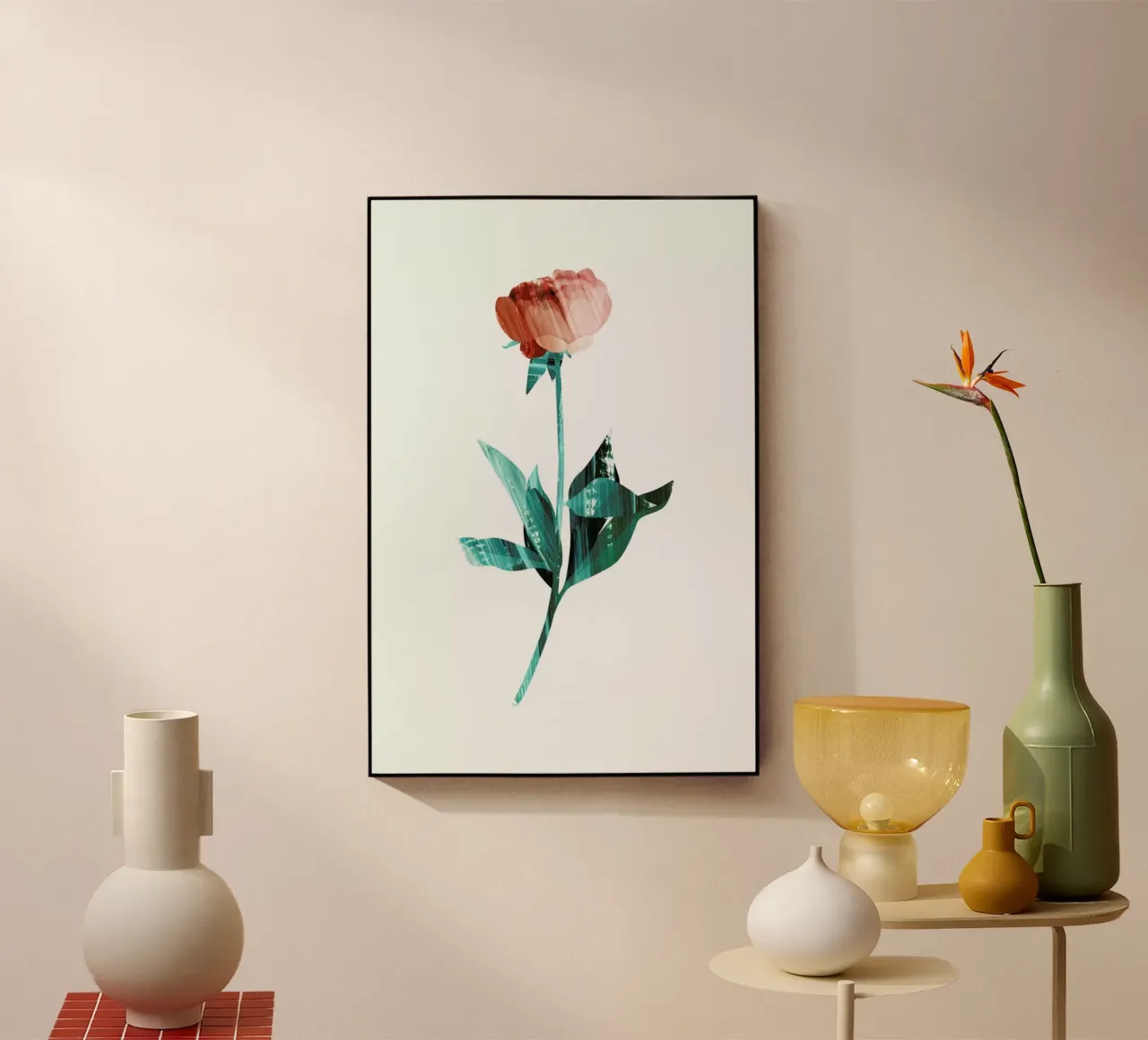 Flower Power plexiglass da Goed Blauw