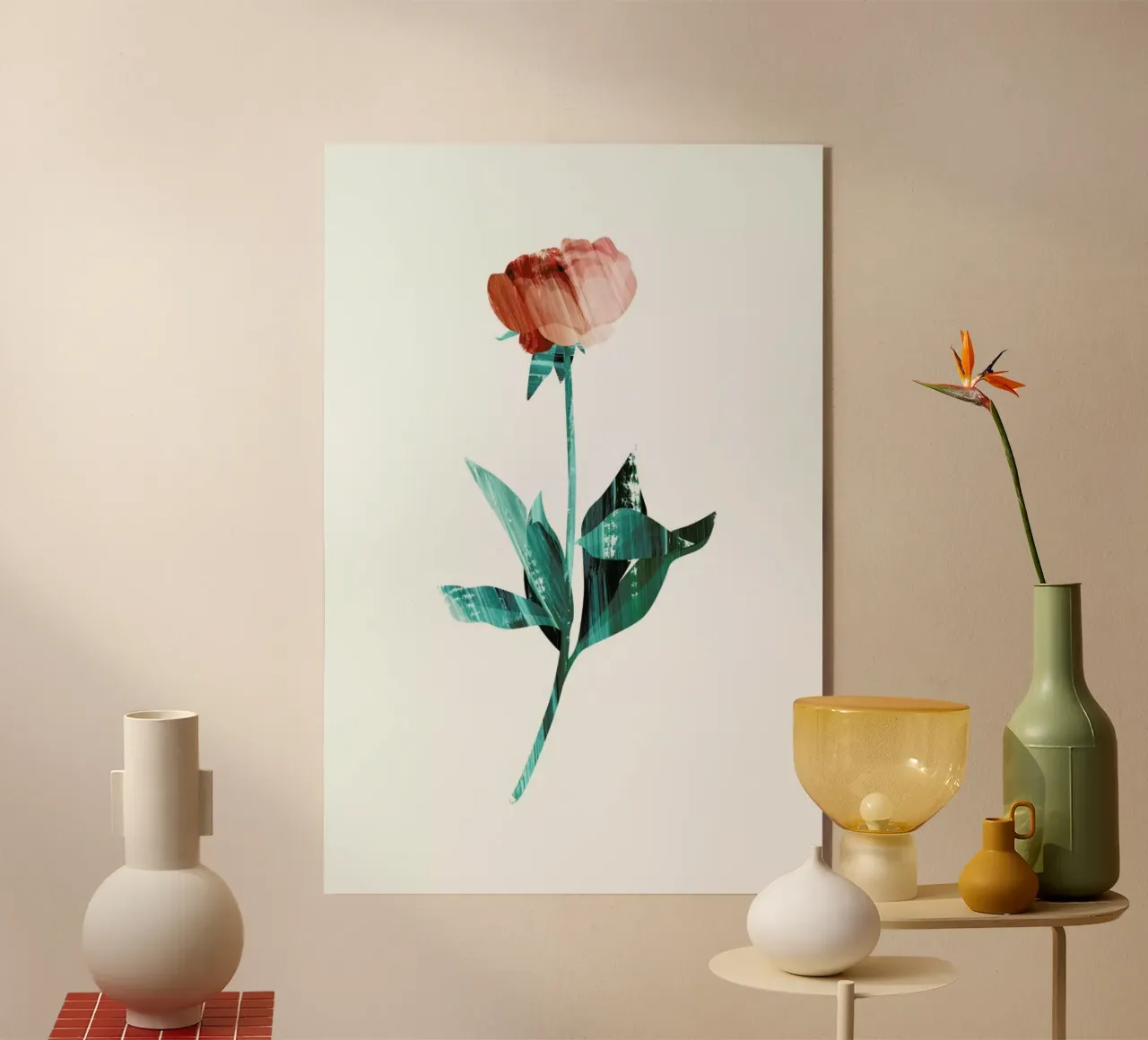 Flower Power plexiglass da Goed Blauw