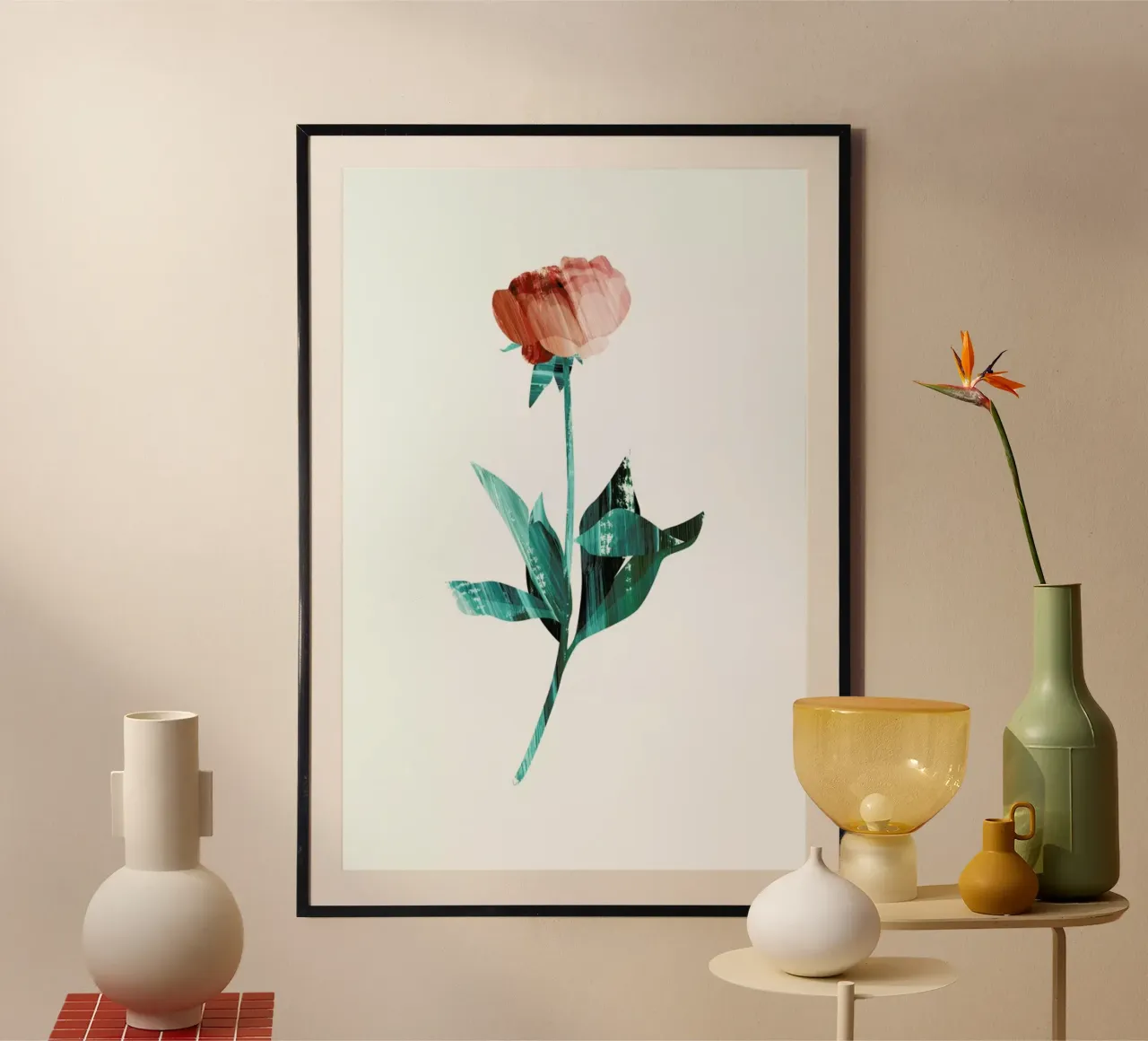 Flower Power poster da Goed Blauw