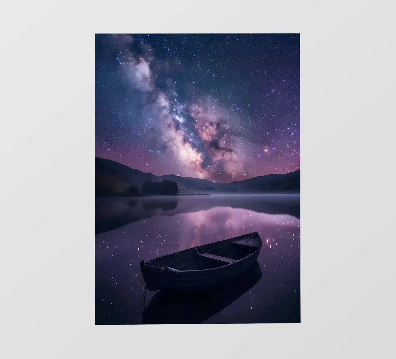 Galaxy Reflection pellicola backlit da Ginnery