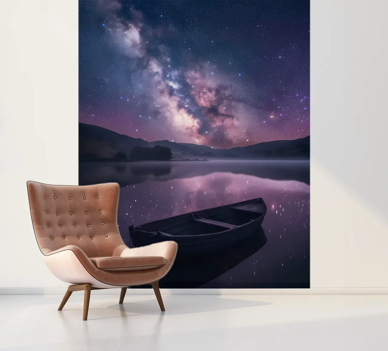 Galaxy Reflection photo wallpaper by Ginnery