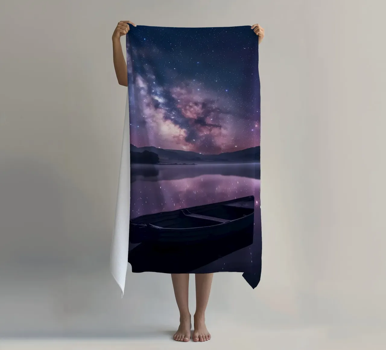 Riflesso della galassia telo mare da Ginnery