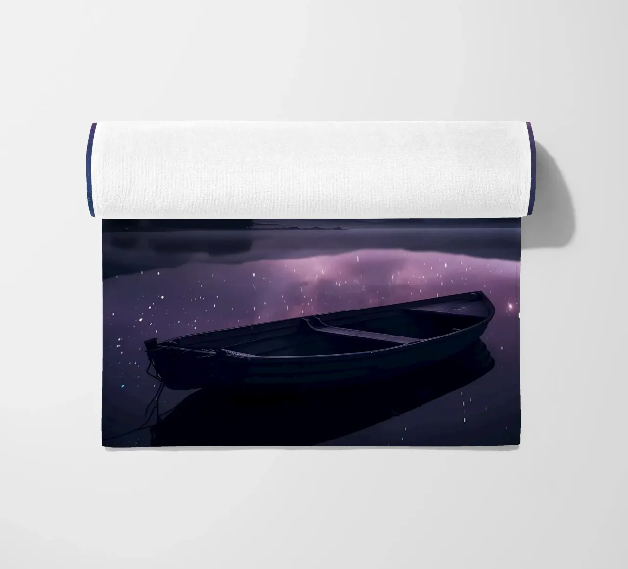 Galaxy Reflection beach towel by Ginnery