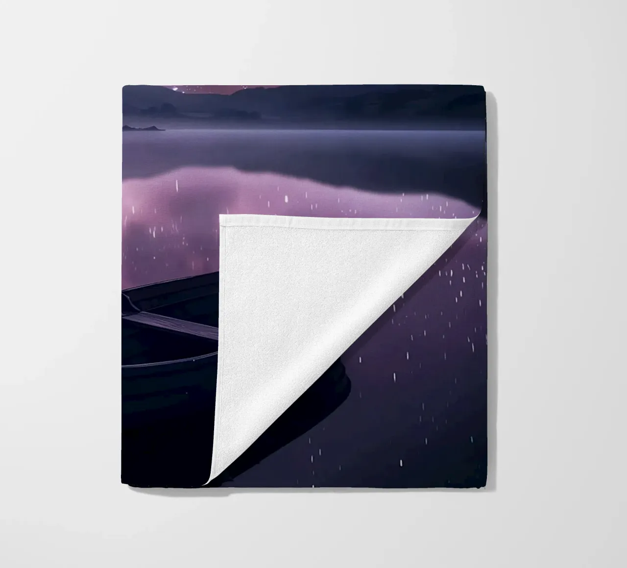 Galaxy Reflection beach towel by Ginnery