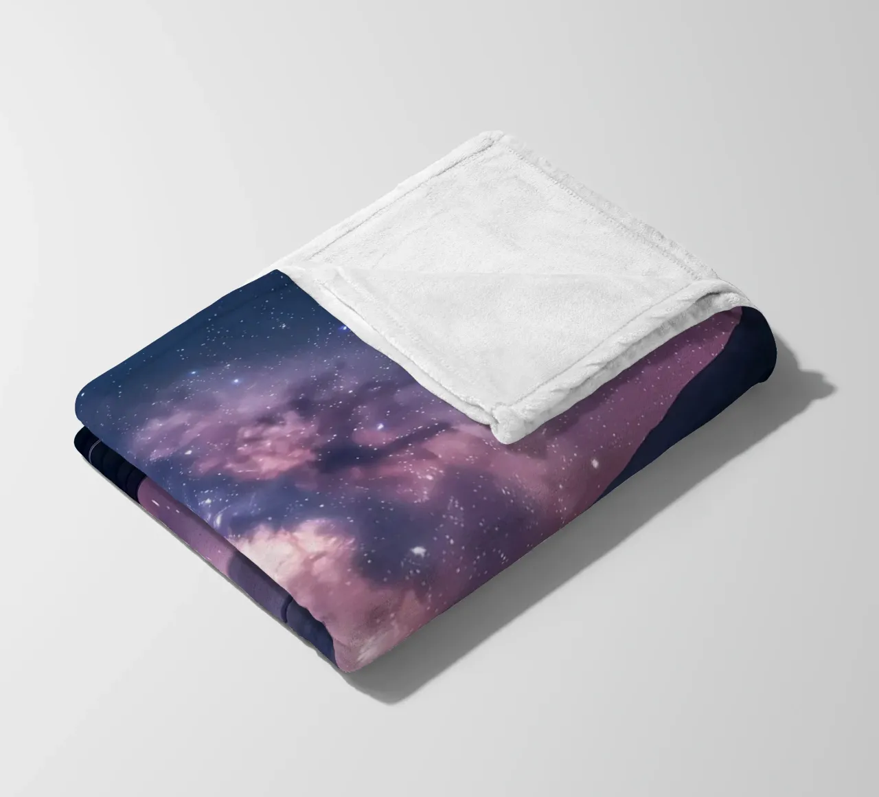 Reflexion der Galaxie Fleecedecke von Ginnery