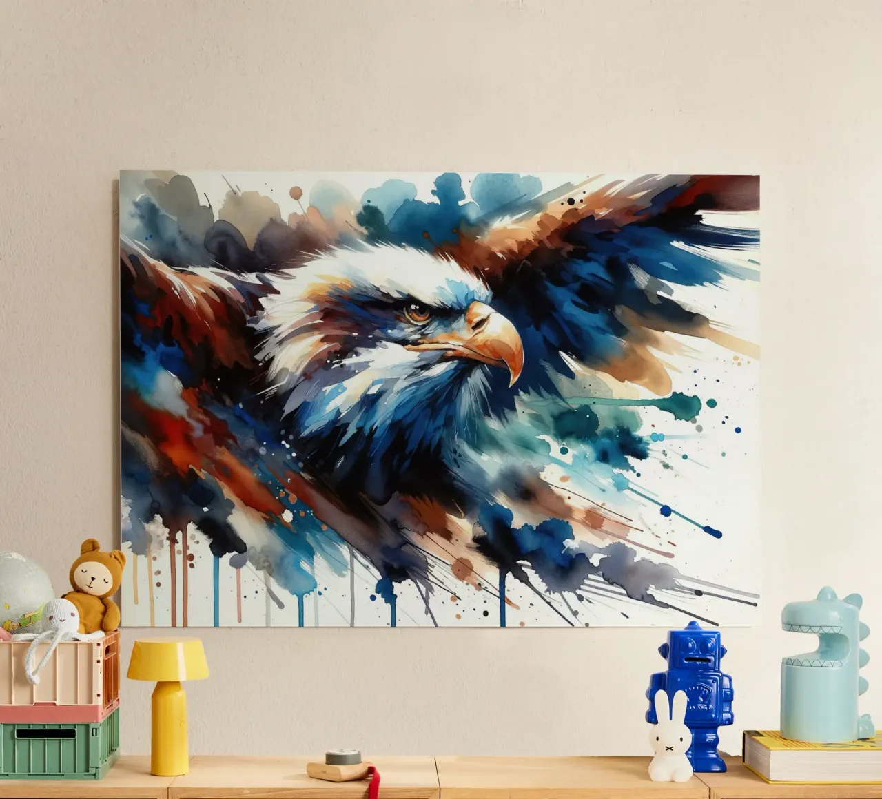 Die aufsteigende Majestät des Adlers Forex-Platte von Chromatic Fusion Studio