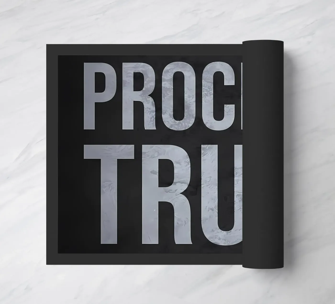 Trust the Process Quote doormat by Delaplane