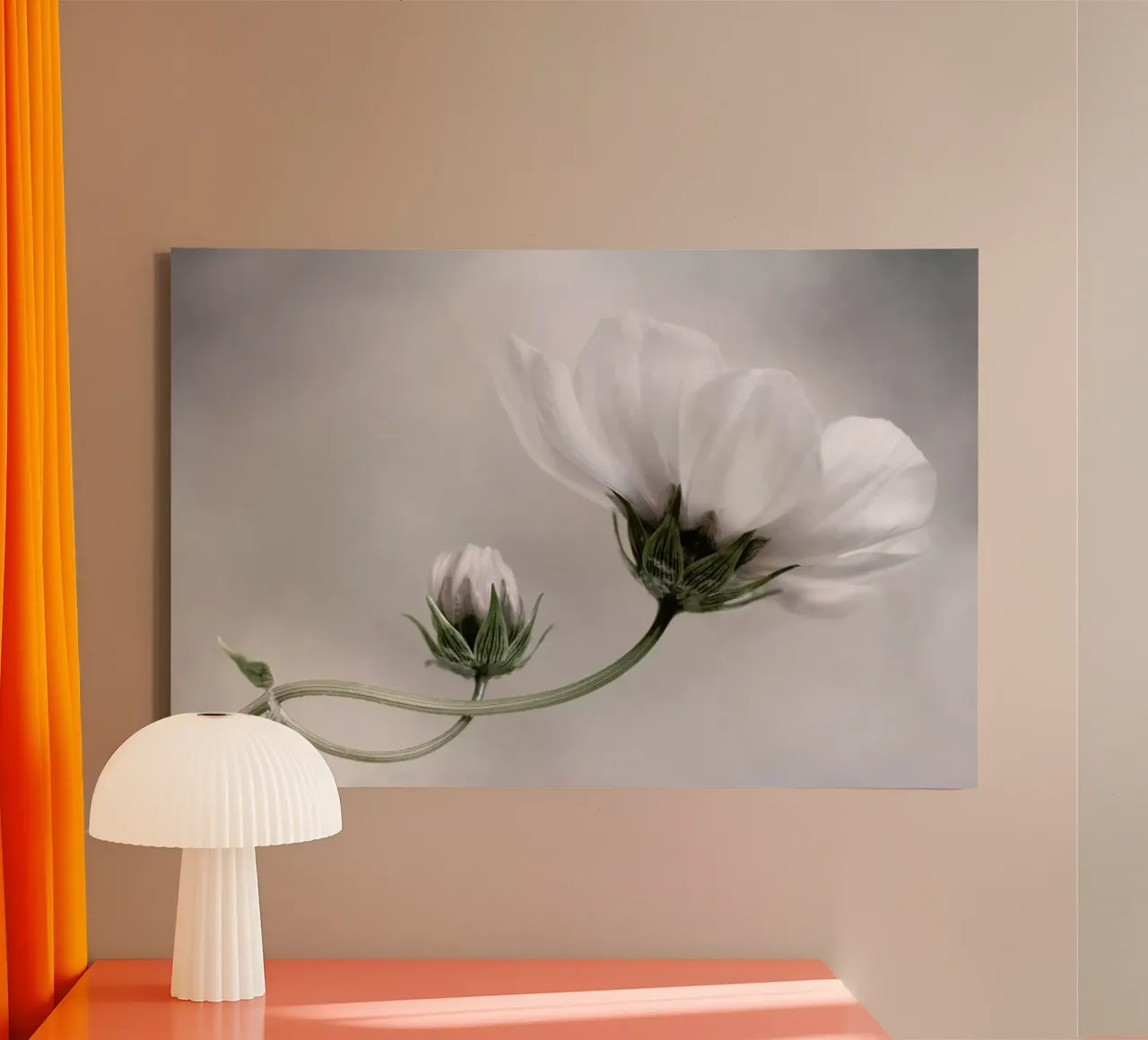 Semplicemente Cosmos - Mandy Disher tela con Cornice a cassetta da Pictufy