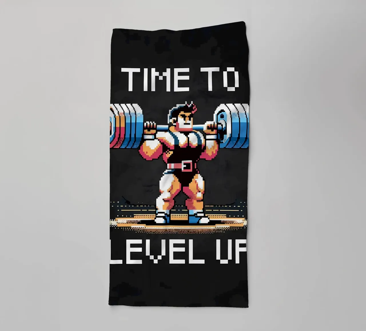 Time To Level Up Gym Gamer towel by Delaplane