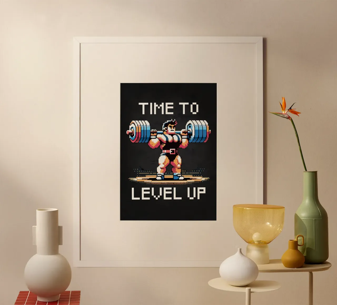 È tempo di salire di livello per i giocatori della palestra poster da Delaplane