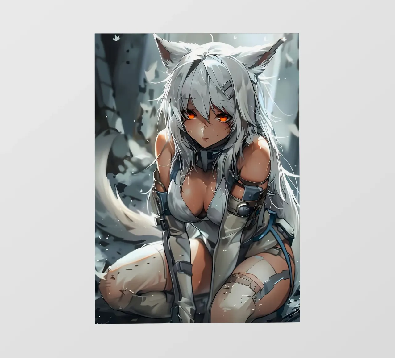 Foxgirl Anime Girl PVC Plane von Ginnery