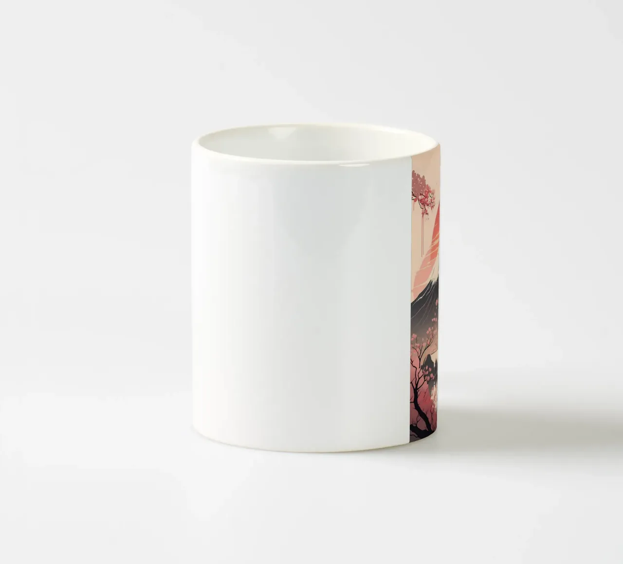 Japan Landscape Painting ceramic mug by Mikesell