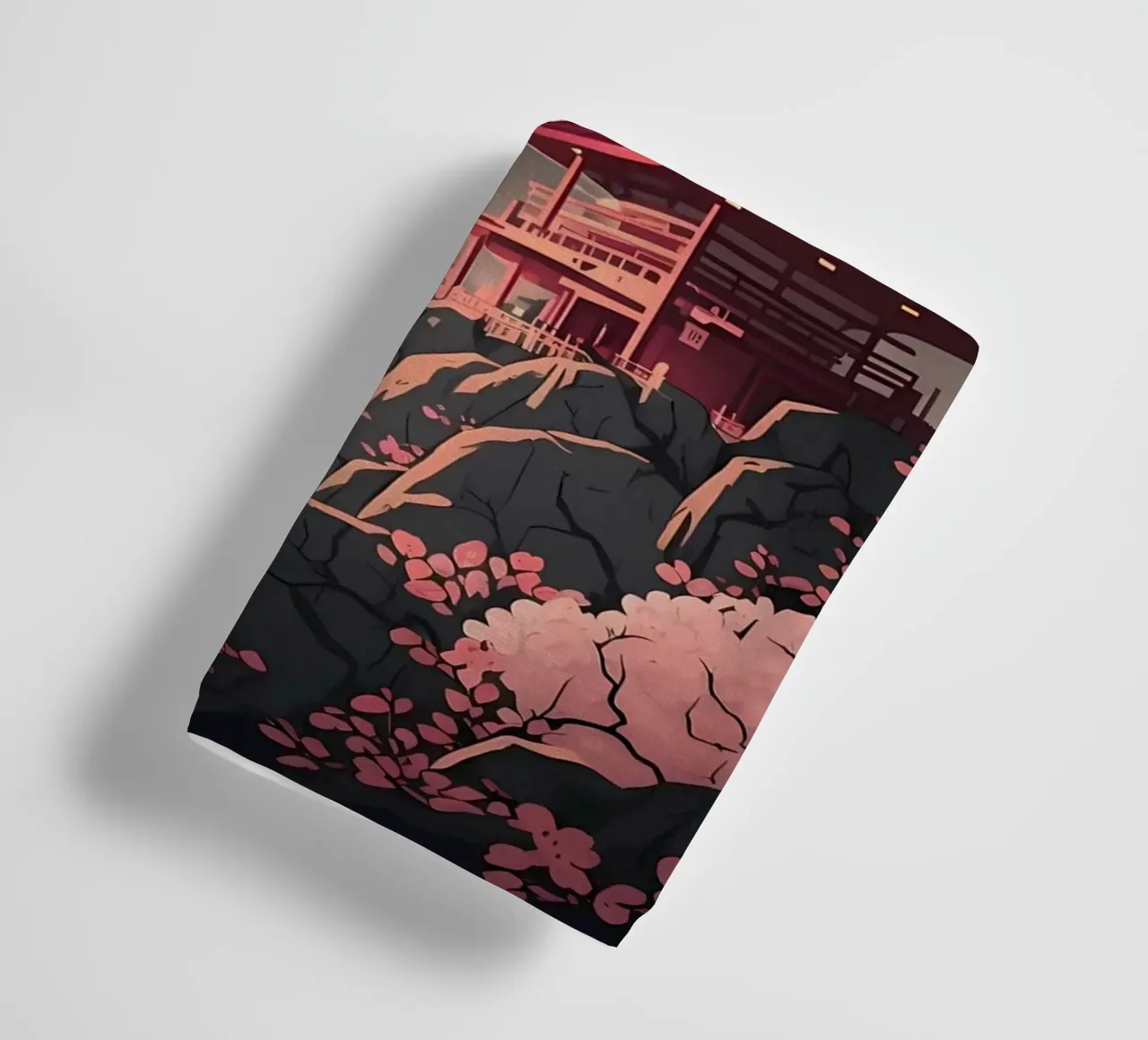 Paisaje japonés toalla de baño de Mikesell