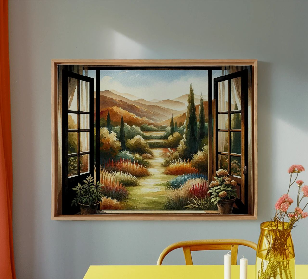 Full Window View canvas by Chromatic Fusion Studio