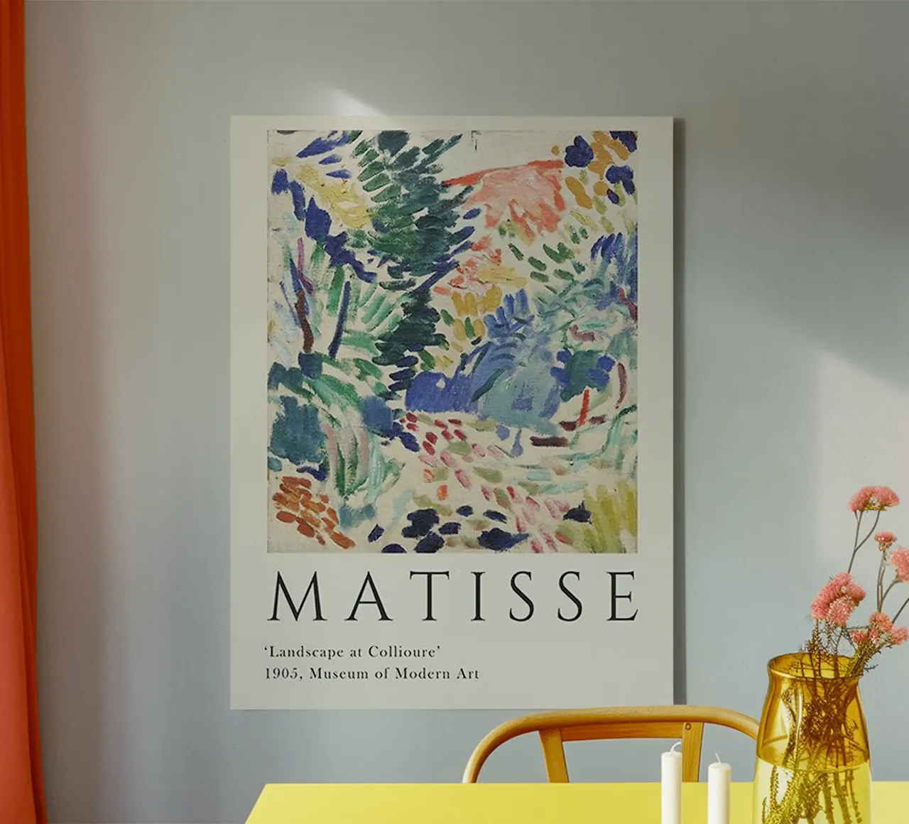 Arte di Matisse tela con Cornice a cassetta da Perdana shop