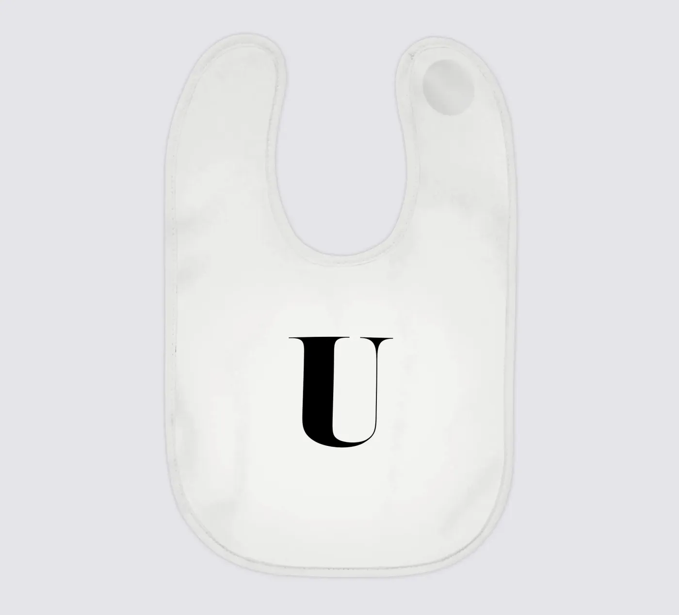 U baby bib by Mottos by Sinan Saydik