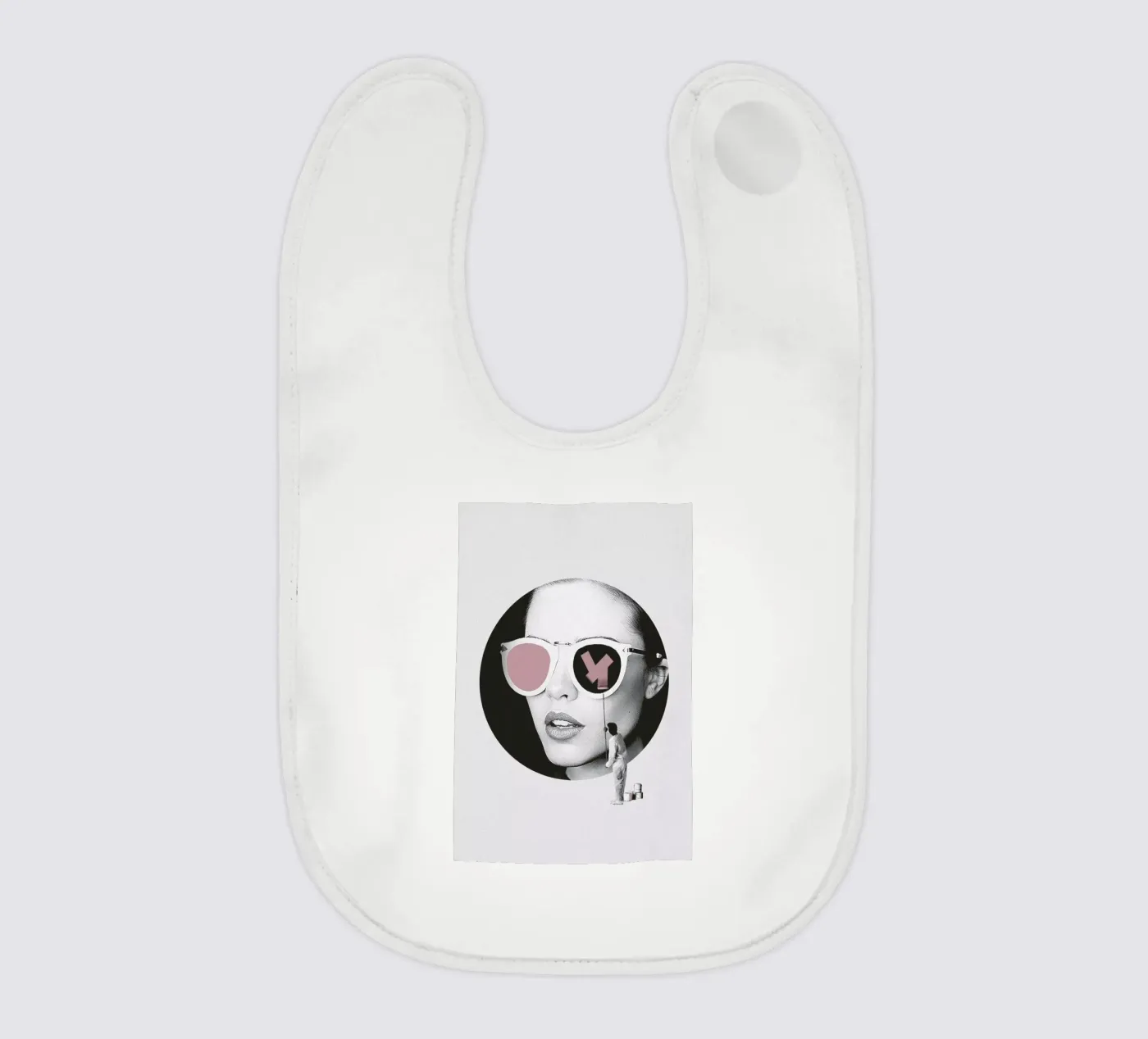 Another Perspective baby bib by Maarten Léon