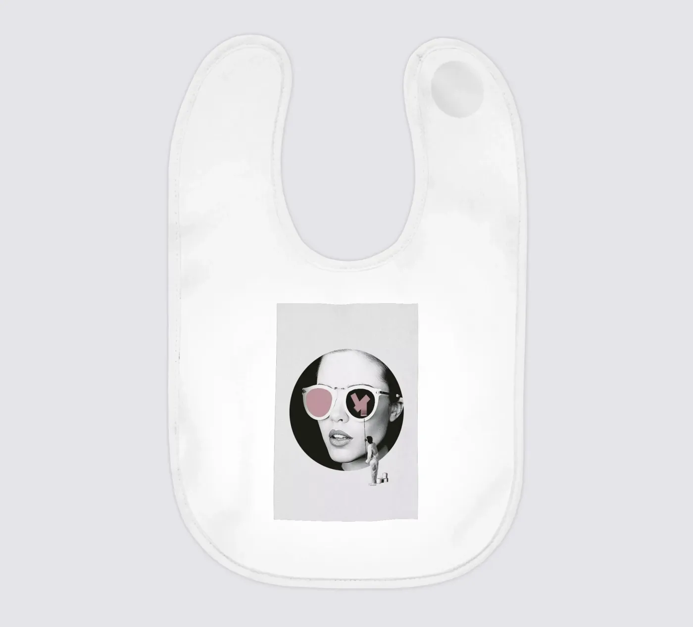 Another Perspective baby bib by Maarten Léon
