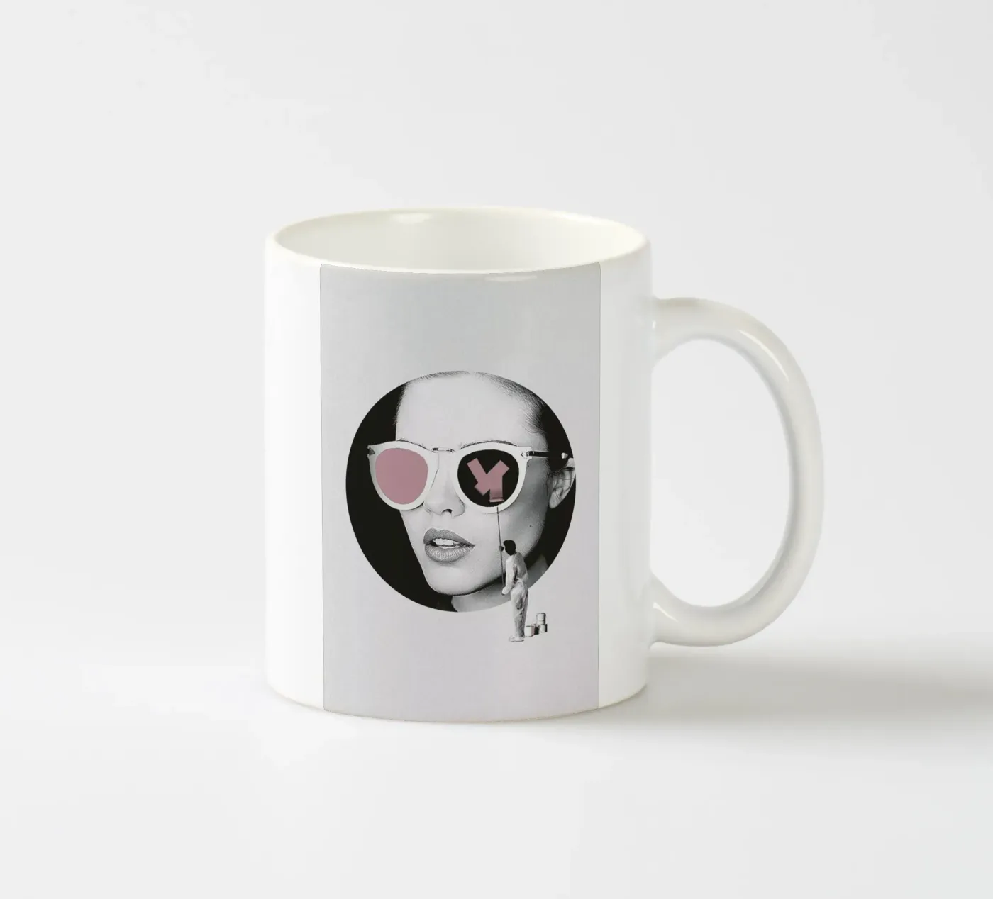 Another Perspective ceramic mug by Maarten Léon