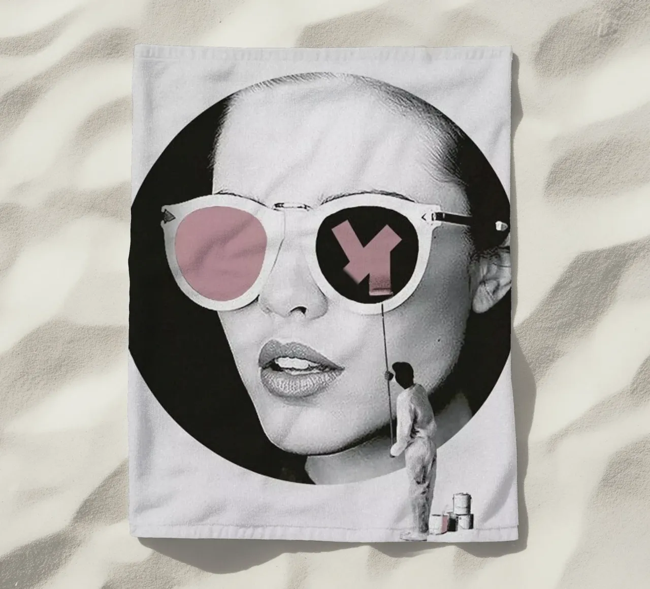 Another Perspective strandhanddoek van Maarten Léon