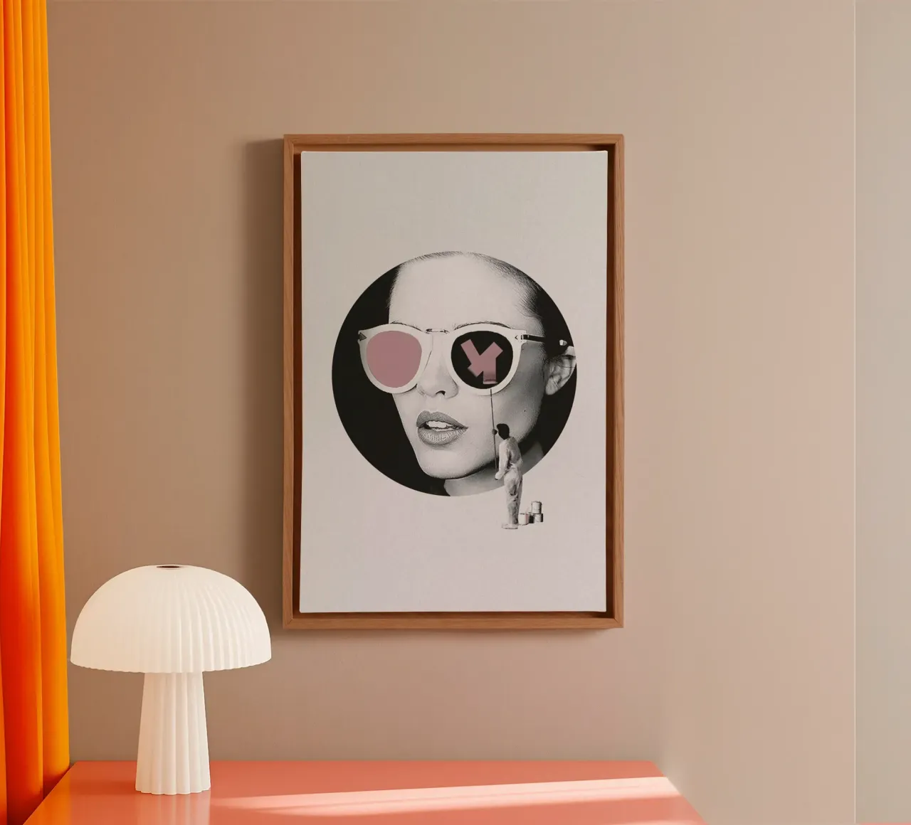 Another Perspective canvas van Maarten Léon