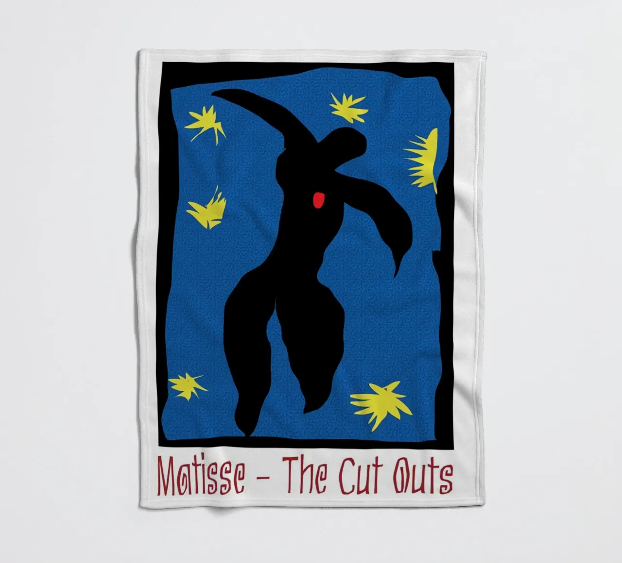 The Cut Outs fleece blanket by Perdana shop
