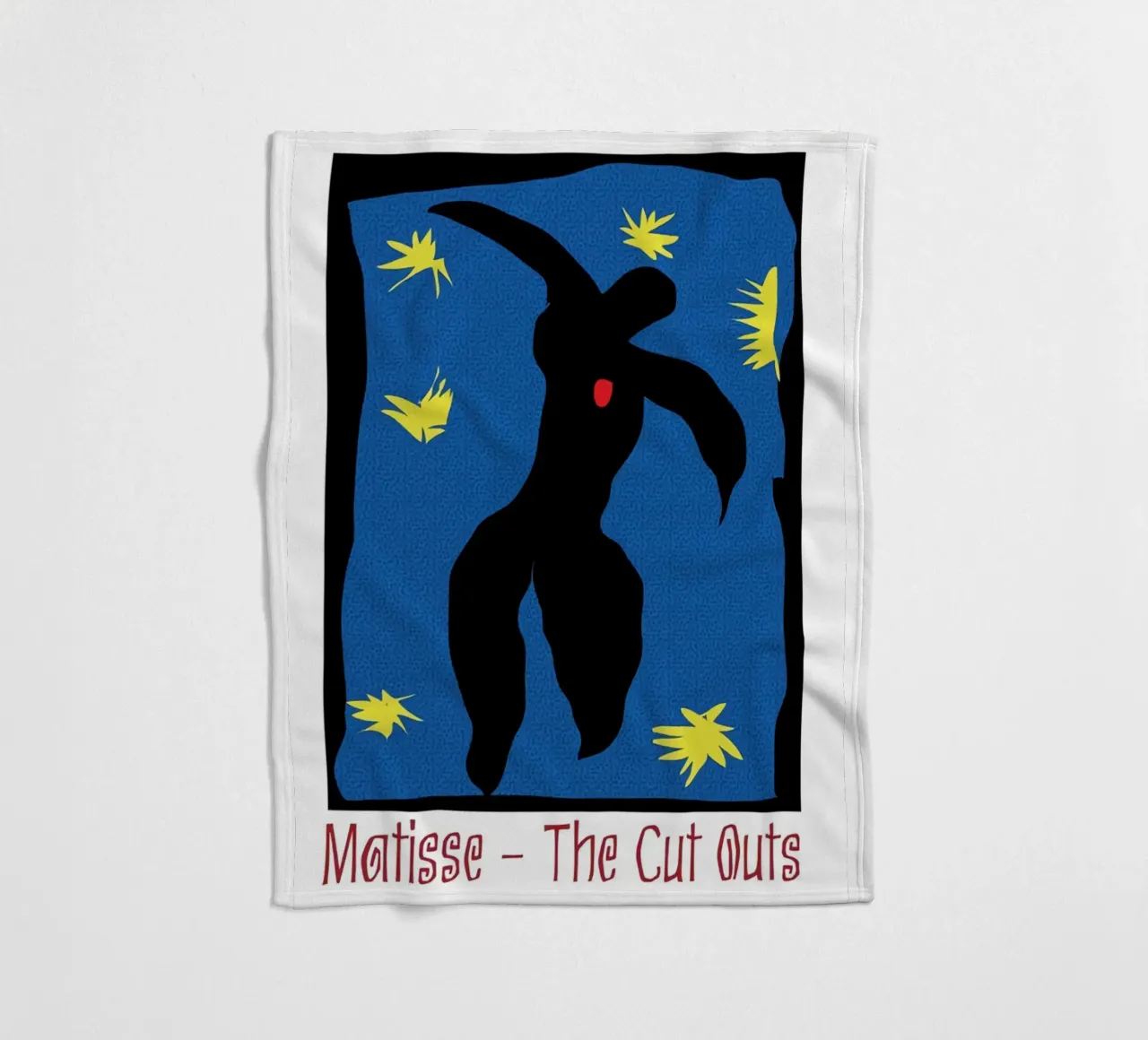 The Cut Outs fleece blanket by Perdana shop