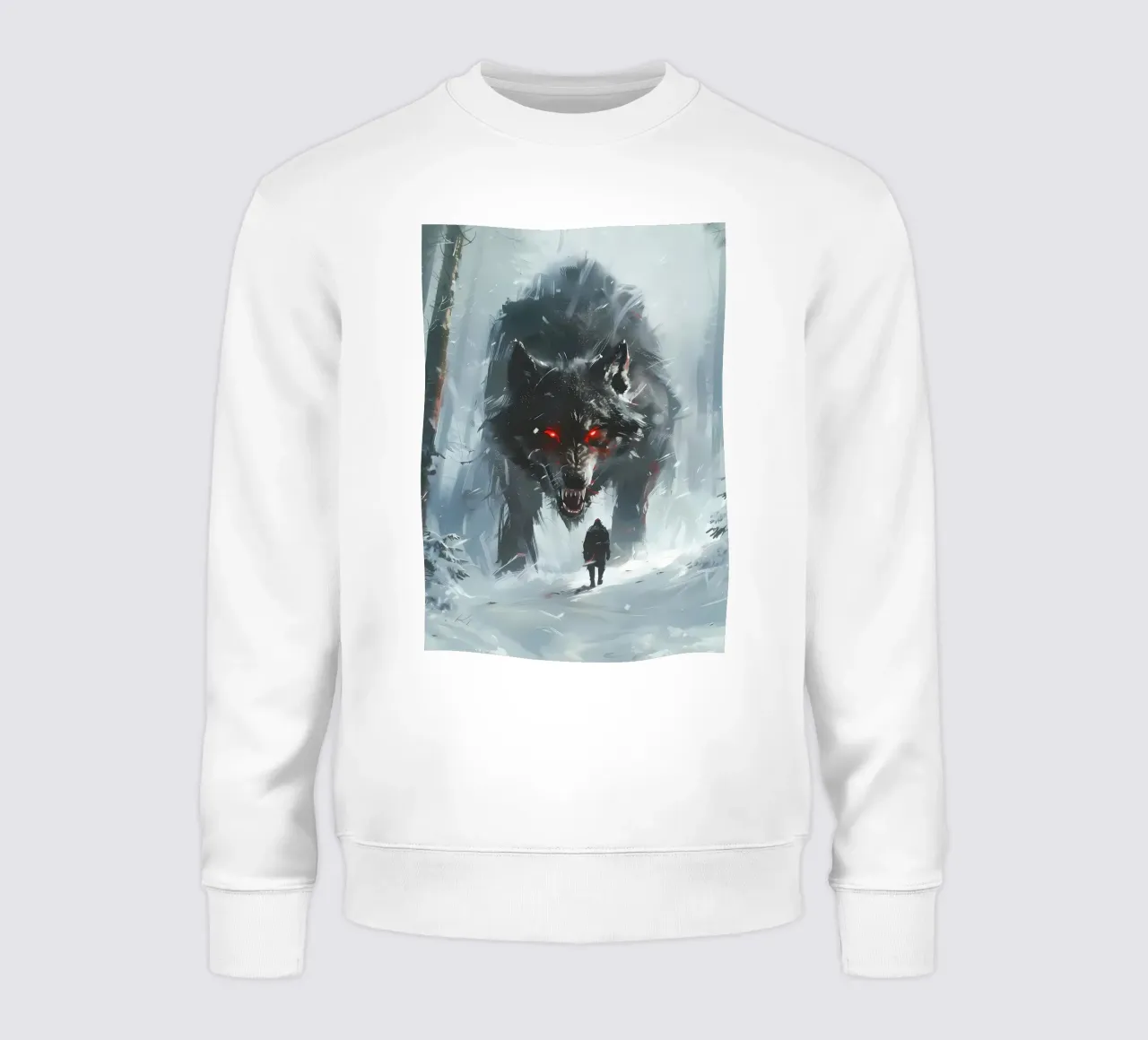 Lupo vichingo Fenrir felpa da Ginnery