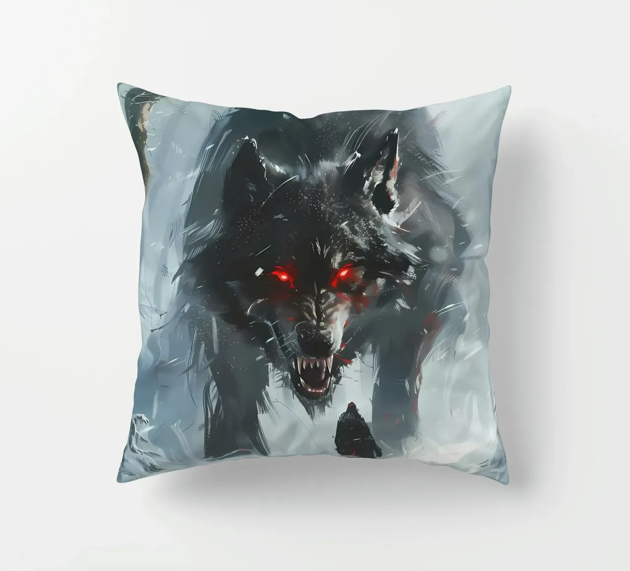 Lupo vichingo Fenrir cuscino da Ginnery