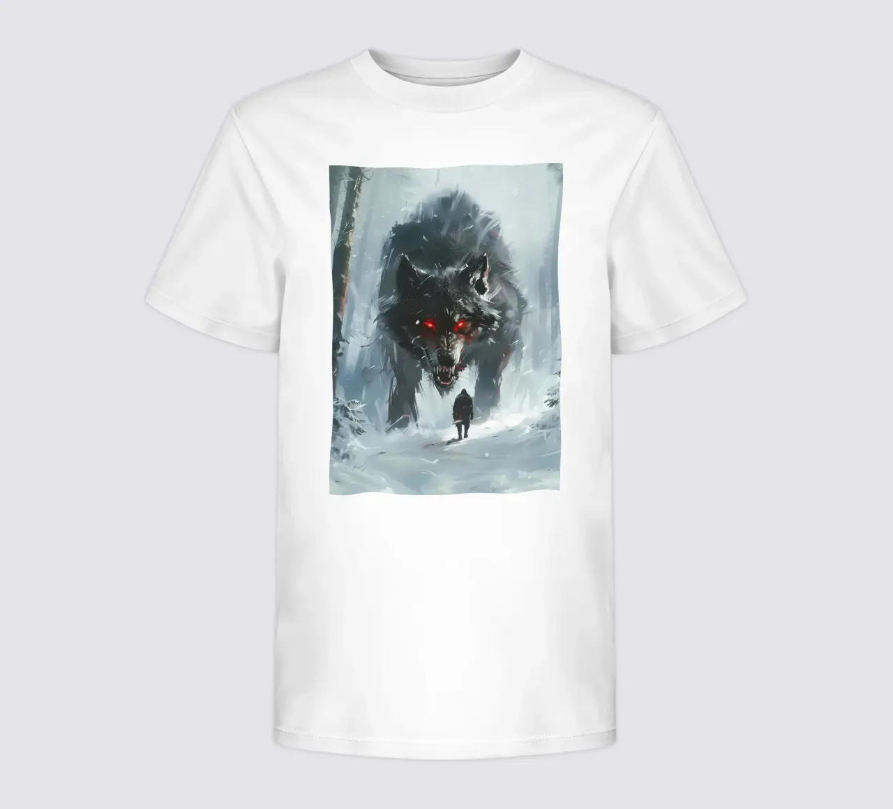 Viking Fenrir Wolf kids t-shirt by Ginnery