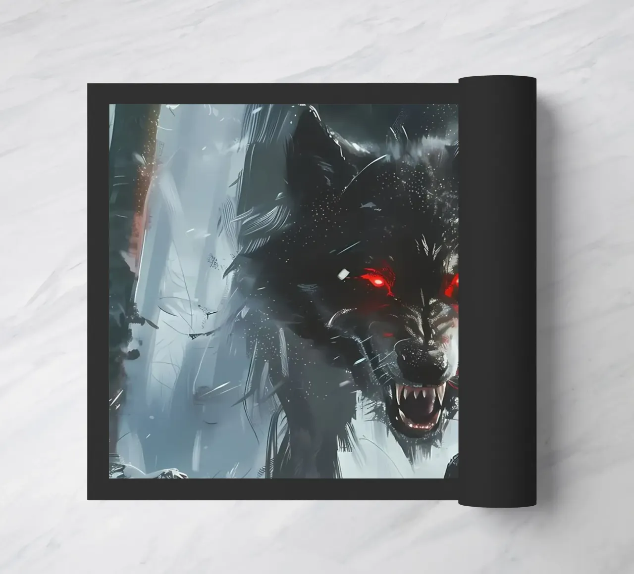 Lupo vichingo Fenrir zerbino da Ginnery