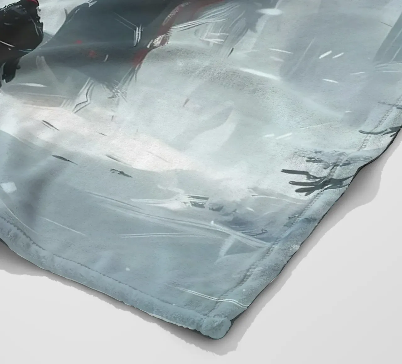 Lupo vichingo Fenrir coperta in pile da Ginnery