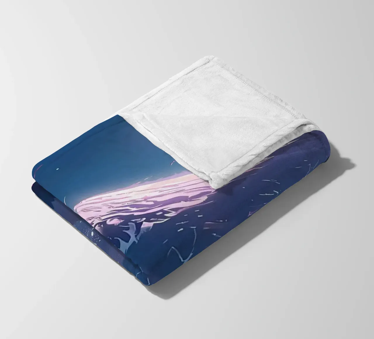 Fiori di ciliegio giapponesi coperta in pile da Ginnery