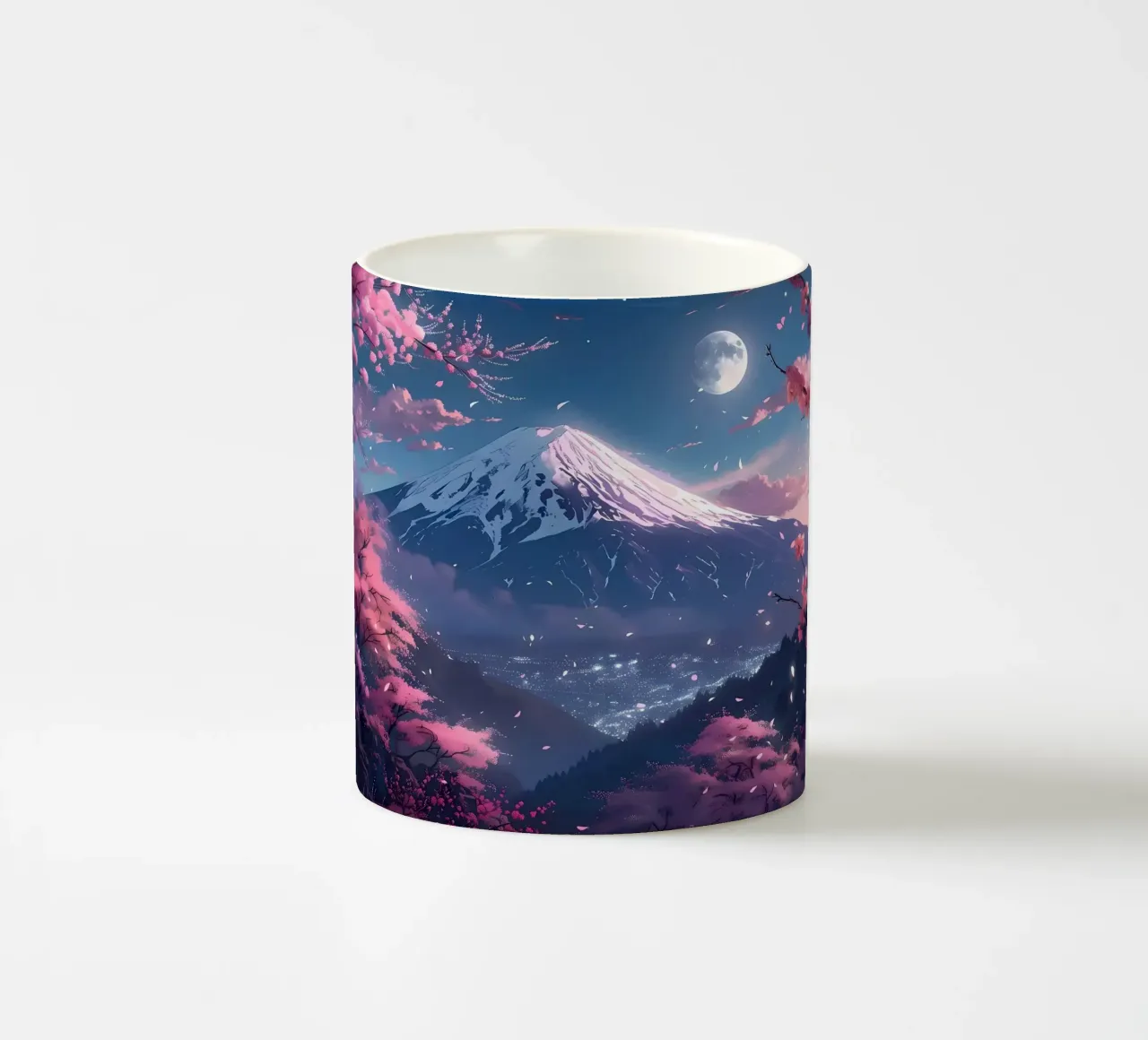 Fiori di ciliegio giapponesi tazza in ceramica da Ginnery