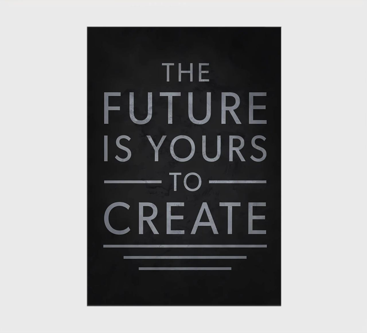 Future Is Yours To Create notebook by Bassy