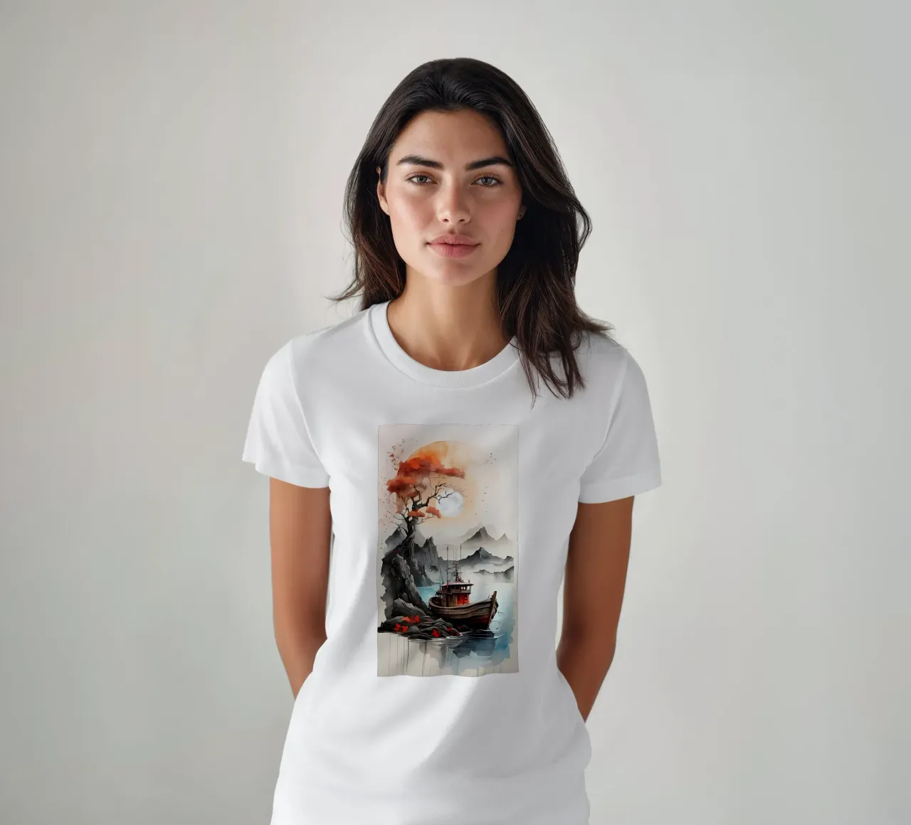 Poster minimalista 216 t-shirt da Kadynce