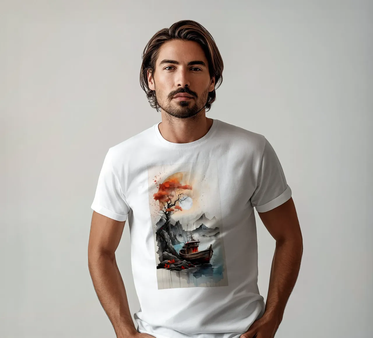 Poster minimalista 216 t-shirt da Kadynce