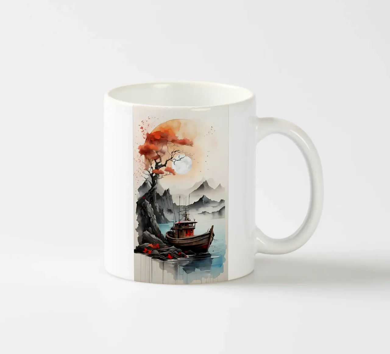 Poster minimalista 216 tazza in ceramica da Kadynce
