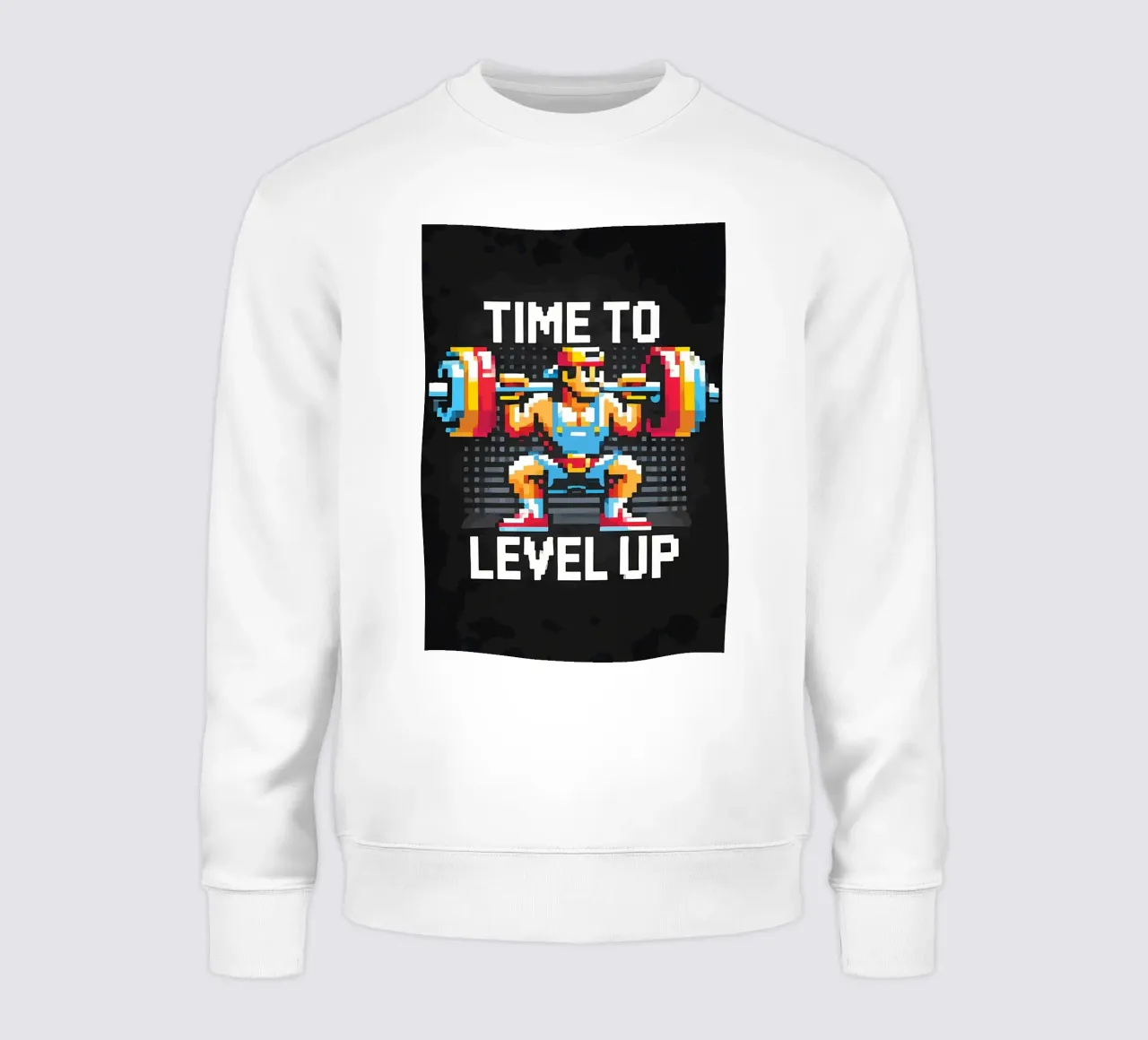 Hora de subir de nivel, entrenamiento Gamer Motivación sudadera de Delaplane
