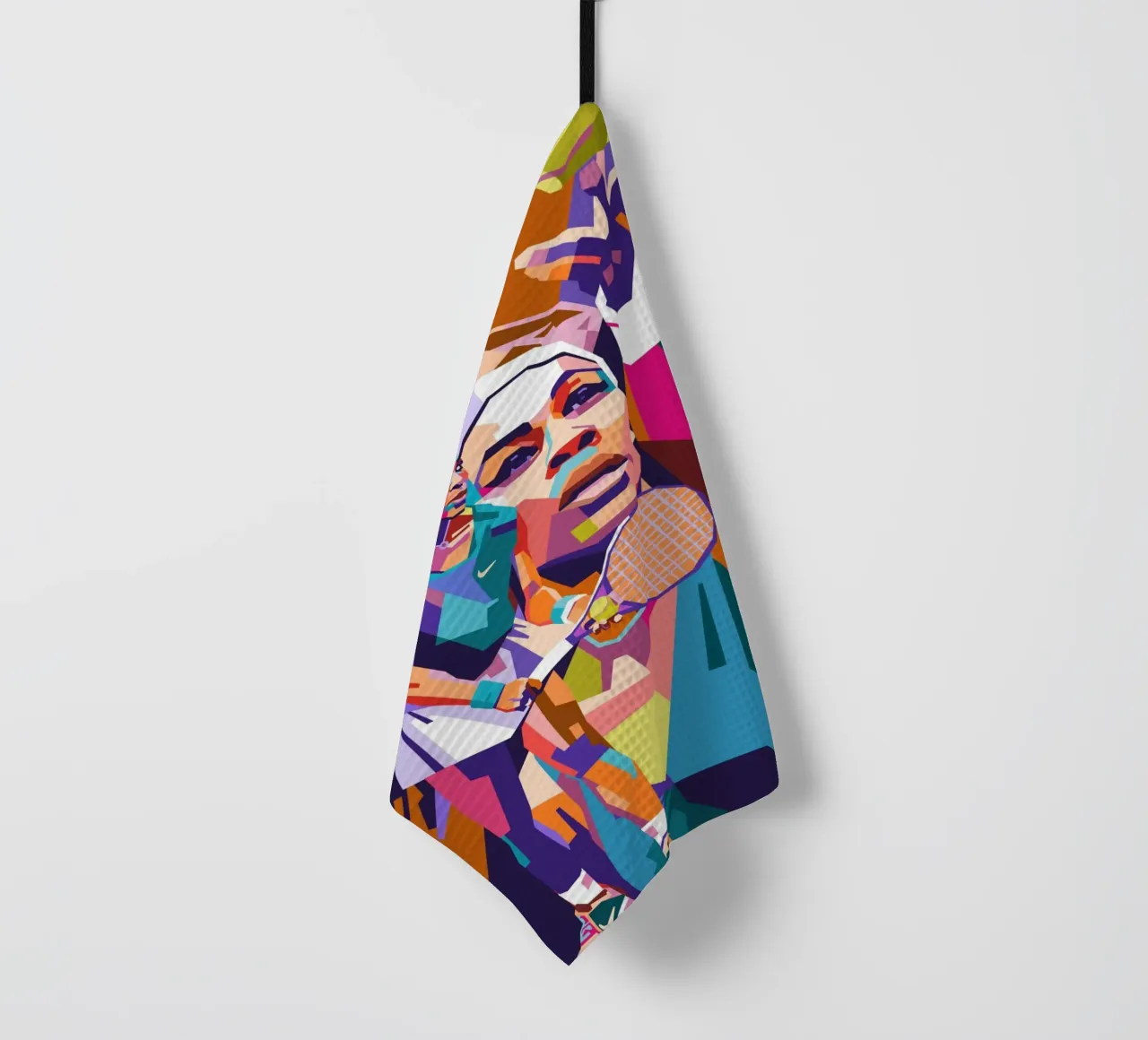 Serena Williams sullo stile artistico di WPAP canovaccio da cucina da Hantamrata